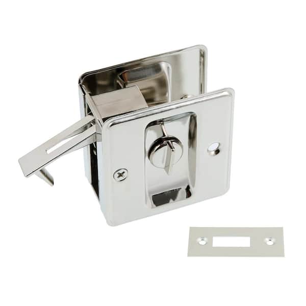 Bright Nickel Pocket Privacy Pull