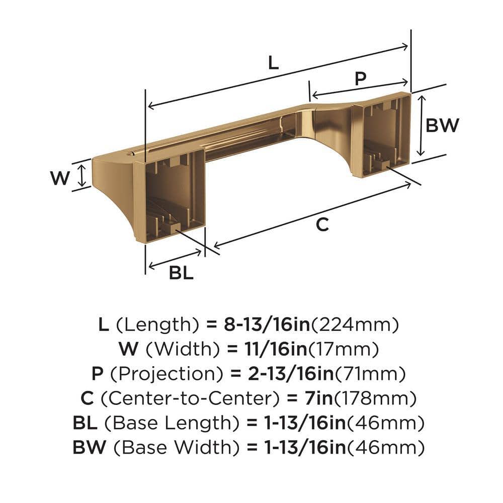 Champagne Bronze Pivoting Double Post Toilet Paper Holder