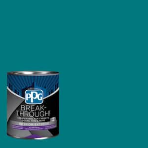 1 qt. PPG1234-7 Hypnotic Sea Semi-Gloss Door, Trim & Cabinet Paint