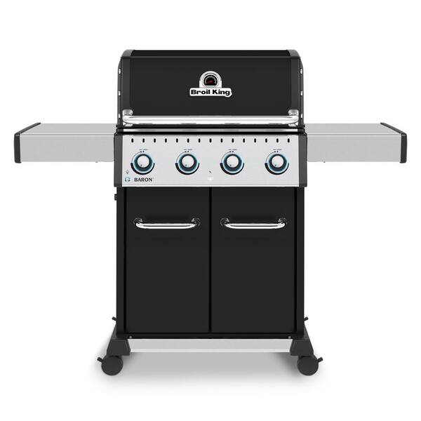 Broil King - Baron 420 Pro 4-Burner Natural Gas Grill in Black