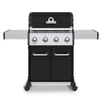 Broil King Baron 420 Pro 4-Burner Propane Gas Grill In Black 875214 ...