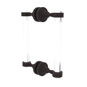 Pacific Grove 8 in. Back to Back Shower Door Pull in Oil Rubbed Bronze