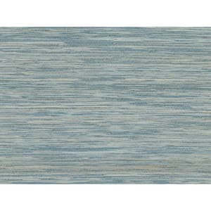 Pattaya Blue Grasscloth Wallpaper Grass Cloth Strippable Wallpaper (Covers 72 sq. ft.)