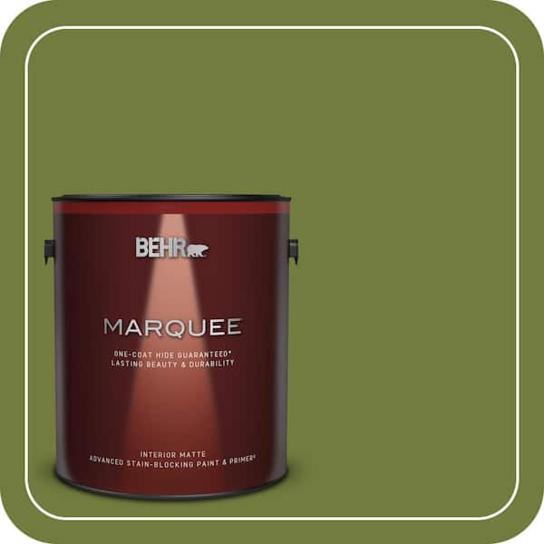 BEHR MARQUEE 1 gal. Home Decorators Collection #HDC-SM16-11 Hot Dog Relish Matte Interior Paint & Primer