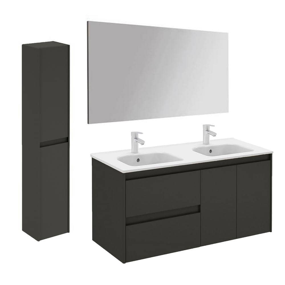 WS Bath Collections 47.5 in. W x 18.1 in. D x 22.3 in. H Bathroom ...