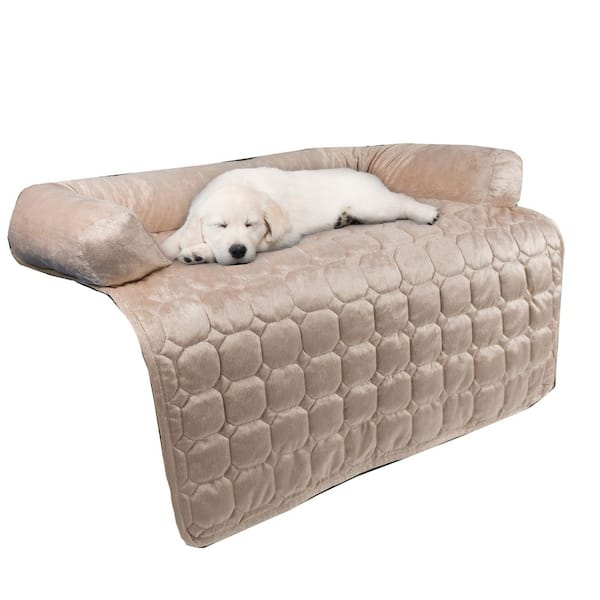 35 in. x 35 in. Beige Furniture Protector with Memory Foam