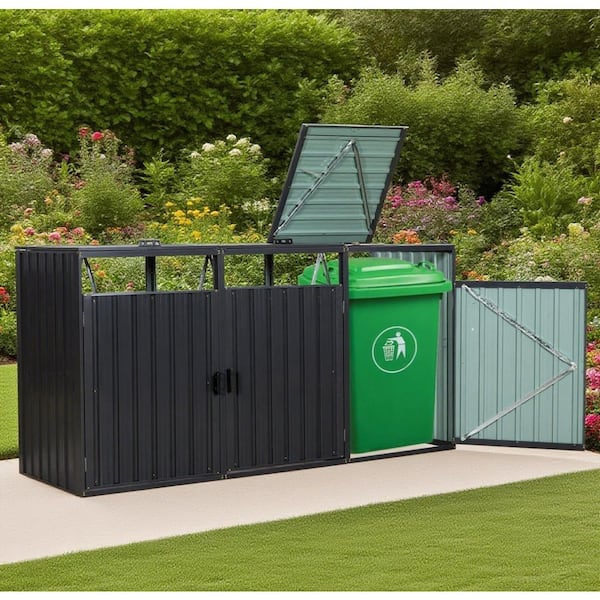 Tozey 70 in. W x 40 in. D x 52.5 in. H Galvanized Steel Horizontal ...