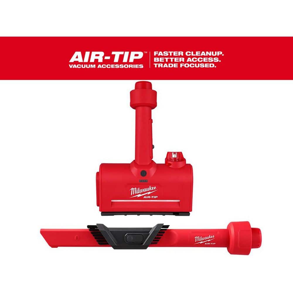 M12 AIR-TIP 1-1/4 in. - 2-1/2 in. Wet/Dry Shop Vacuum Utility Nozzle Attachment with 3-IN-1 Crevice Tool (2-Piece) price history on PriceWatchPro