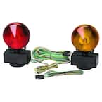 Magnetic 12-Volt 20 ft. LED Towing Lights Cable with Base DOT Compliant