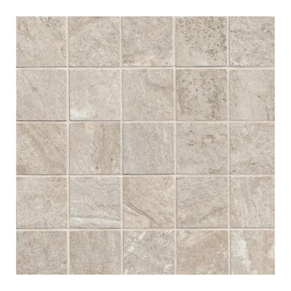 Sevres Desert Amber Beige 12 in. x 12 in. Matte Porcelain Stone Look Floor Tile (8.0 sq. ft. /Case)