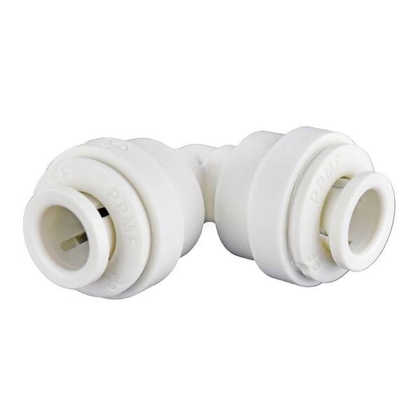 John Guest PP0308W Speedfit 1/4" OD Union Elbow Fitting Pack of 10 