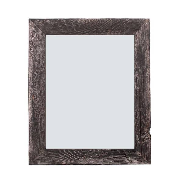 HomeRoots Josephine 16 in. x 20 in. Smoky Black Picture Frame