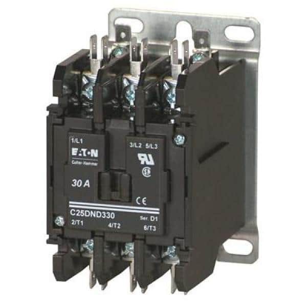 Eaton Definite Purpose Contactor RBM Type 154 3 Pole 30A 24-Volt