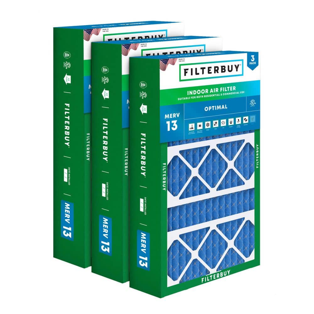 17 in. x 26 in. x 4 in. MERV 13 (FPR 10) Health Defense Pleated HVAC AC Furnace Air Filters for Lennox (3-Pack) price history on PriceWatchPro