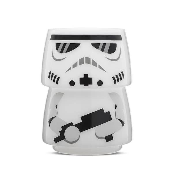 JoyJolt Storm Trooper Stackable Glasses 8 oz.