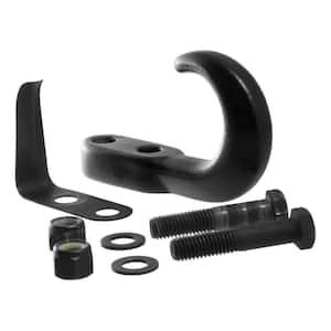 Tow Hook with Hardware (10,000 lbs., Black)