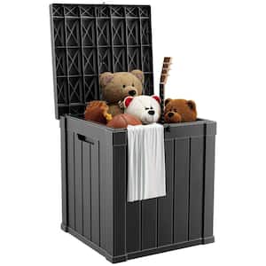 50 Gal. Black Resin Outdoor Storage Deck Box