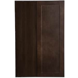 Edson Assembled 27x42x12.6 in. Blind Wall Corner Cabinet in Dusk
