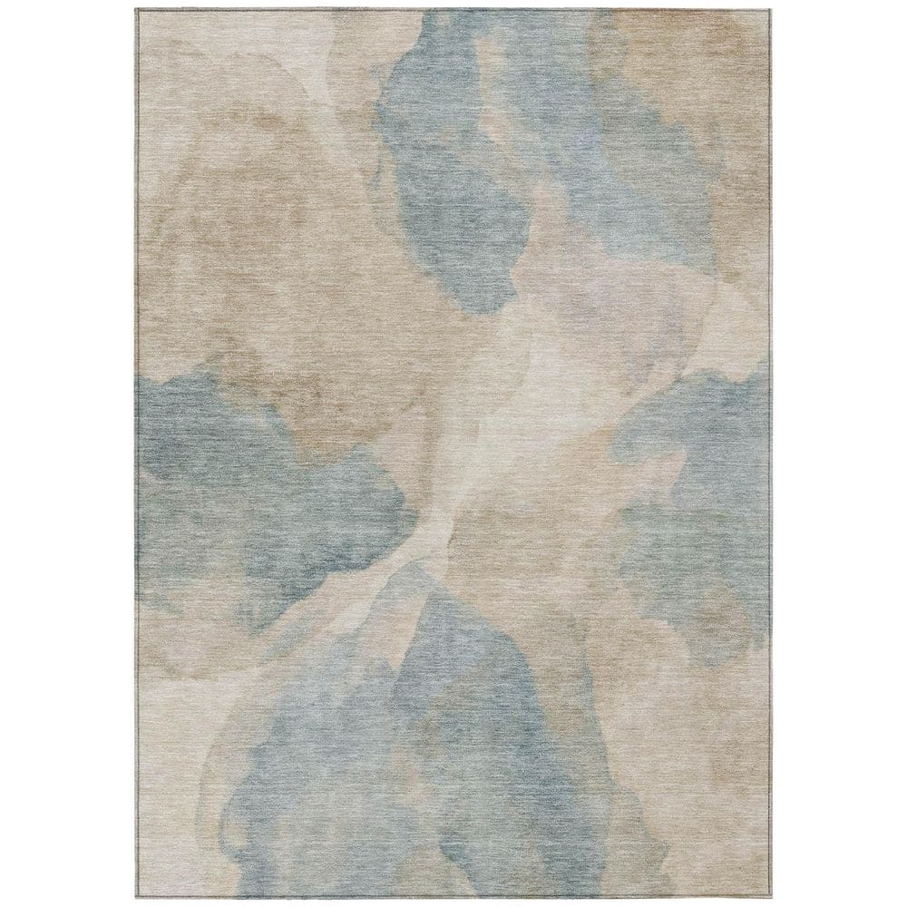 Chantille Machine Washable Indoor/Outdoor Abstract ACN2969 Linen 9 ft. x 12 ft. Area Rug price history on PriceWatchPro