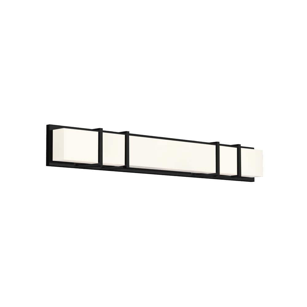 Alberni 38-in 1 Light 45-Watt Black Integrated LED Vanity Light price history on PriceWatchPro