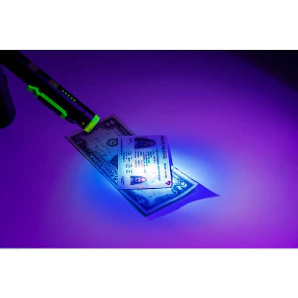 PowerSmith 450/140 Lumen Rechargeable LED Inspection Pen Light with Flood,  Spot, UV Light & Red Laser Pointer, Magnetic Pocket Clip PILP450UVL - The  Home Depot