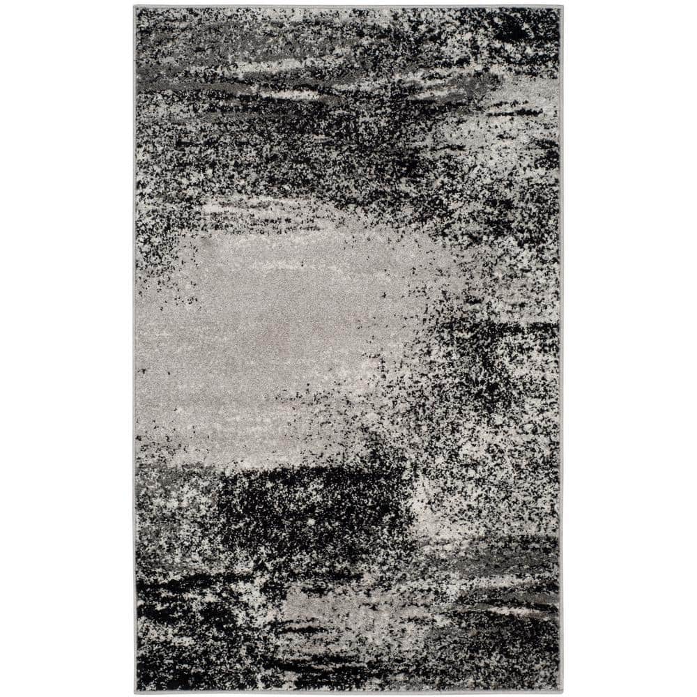 Adirondack Silver/Multi Doormat 3 ft. x 5 ft. Solid Area Rug price history on PriceWatchPro