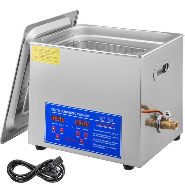 VEVOR Ultrasonic Cleaner 10L Ultrasonic Cleaning Machine 40 KHZ 