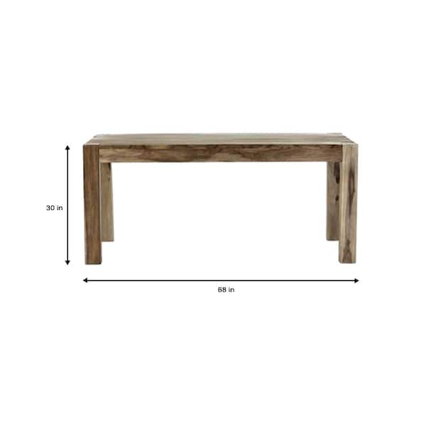 Edmund Smoke Gray Dining Table