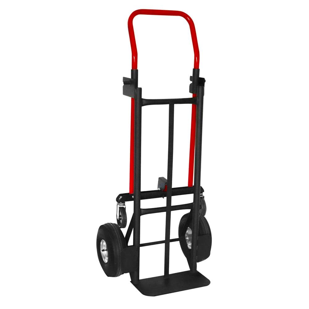 Unbranded 800 lbs. Capacity 2-in-1 Convertible Hand Truck CHT2N1