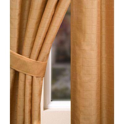 null Semi-Opaque Gold Crescent Heights Rod Pocket Panel - in. W x 84 in. L