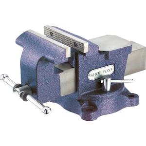 6 in. Bench Vise with Swivel Base