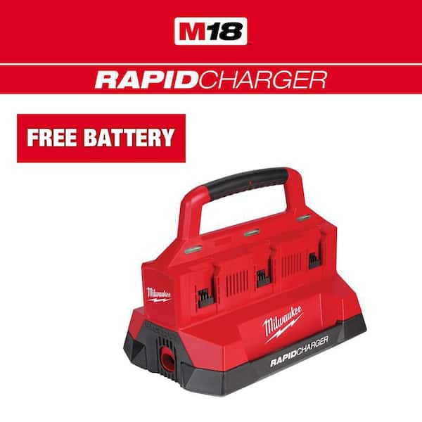 M18 18V Lithium-Ion PACKOUT 6-Port Rapid Charger