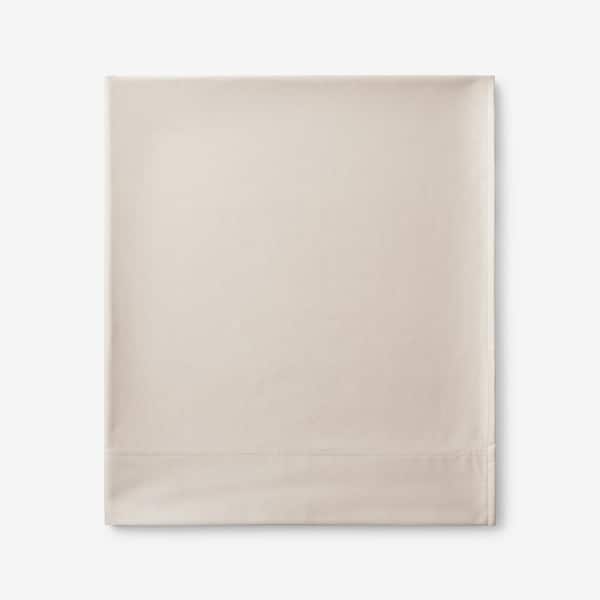 The Company Store Legends Hotel Supima Wrinkle-Free Extra Deep Alabaster Cotton Oversized Queen Flat Sheet