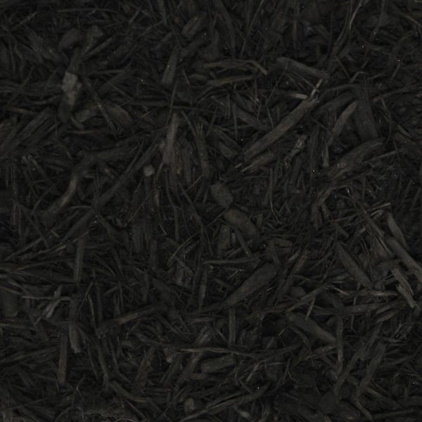 Unbranded 10 cu. yd. Black Landscape Bulk Mulch