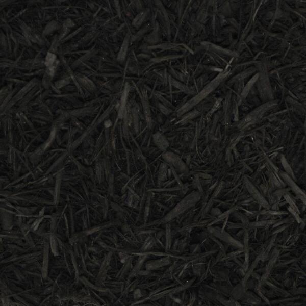 Unbranded 15 cu. yd. Black Landscape Bulk Mulch