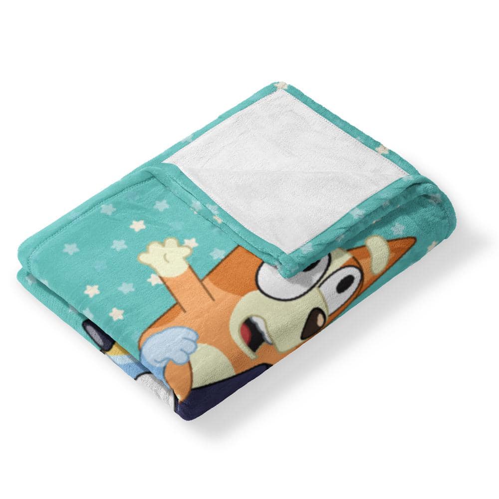 Bluey Big Play Multicolor Silk Touch Kids Throw Blanket