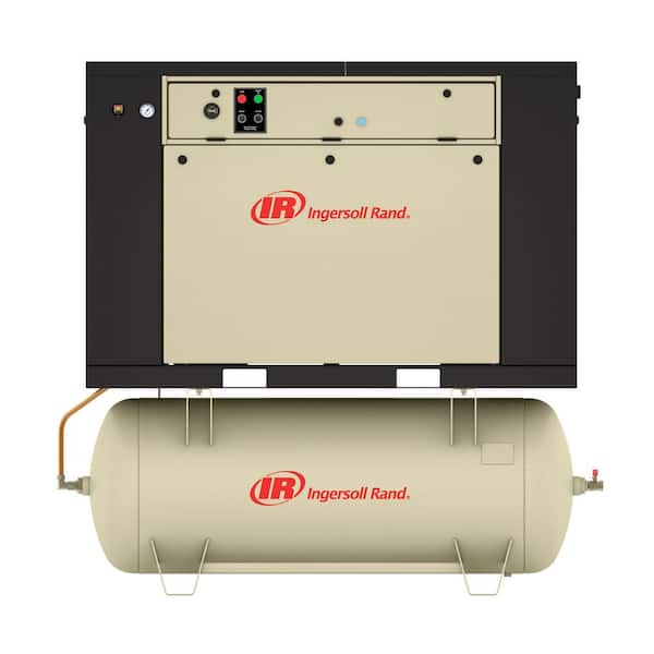 80 Gal. 175 PSI Type 30-Horizontal 7.5 HP 230-Volt 1-Phase Two-Stage Quiet-Enclosed 68dBA Electric Air Compressor