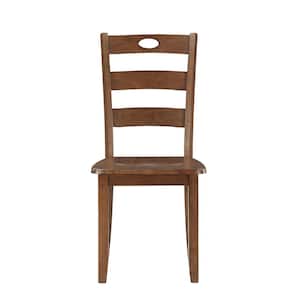 New Classic Furniture Salem Tobacco Solid Wood Dining Side Chair (Set of 2)