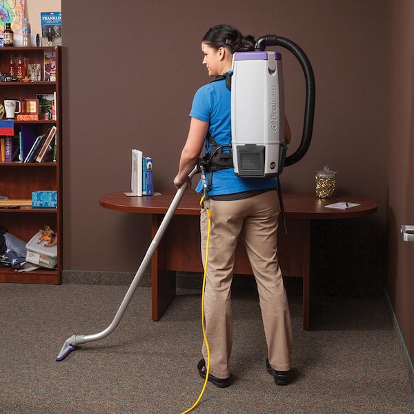 Super Coach Pro 10, 10 qt. Commercial Backpack Vacuum Cleaner with Xover Multi-Surface 2-Piece Wand Tool Kit