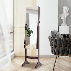 Stand up mirror on sale and jewelry box