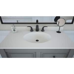 Chesapeake 25 in. W x 22.5 in. D Solid Surface Vanity Top with Sink in White