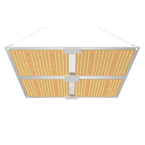 Patiowell 400-Watt 18.9 in. x 23.6 in. LED Grow Light for Accelerating Plant Growth Process Efficiently for Greenhouse