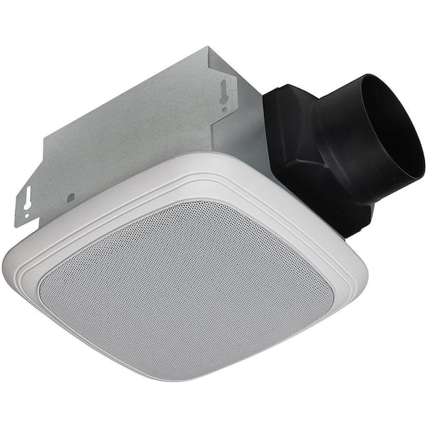 HOMEWERKS 70 CFM Bathroom Exhaust Fan with Bluetooth Speaker