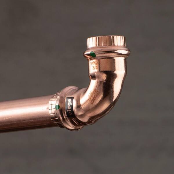 77058 - Viega 77058 - 1\" ProPress X FTG Copper 45° Street Elbow
