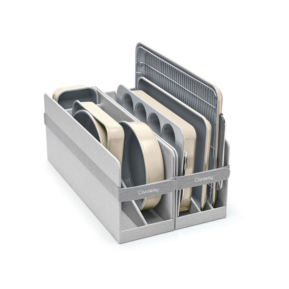 Cream Ceramic Non-Stick 11-Piece Bakeware Set