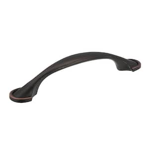 Mericourt Collection 3 3/4 in. (96 mm) Brushed Oil-Rubbed Bronze Traditional Cabinet Arch Pull