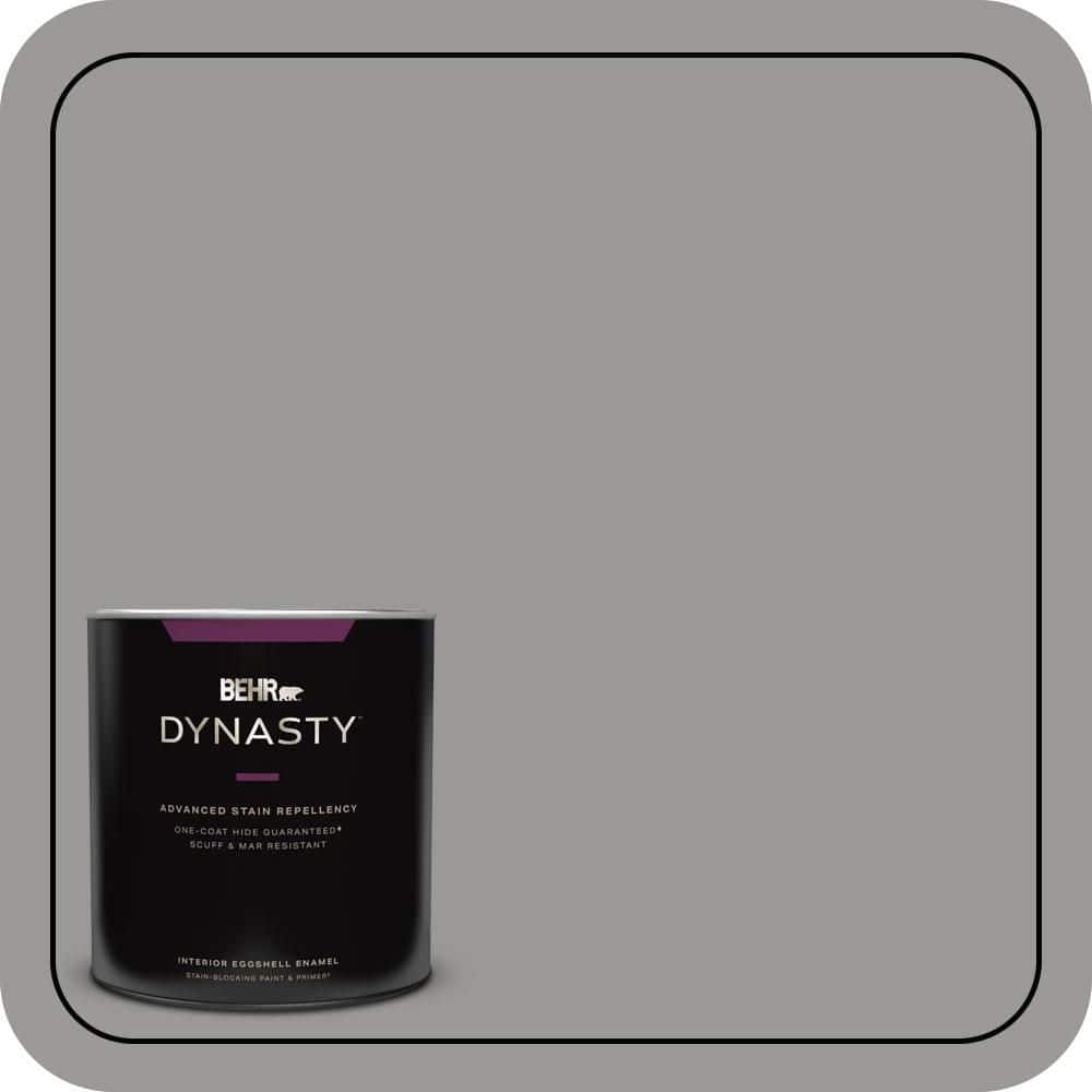 1 qt. #HDC-NT-10A Dolphin Gray One-Coat Hide Eggshell Enamel Interior Stain-Blocking Paint and Primer price history on PriceWatchPro