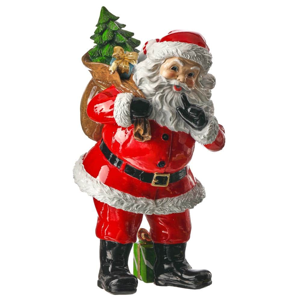 "10"" Resin Santa With Toy Sack" price history on PriceWatchPro