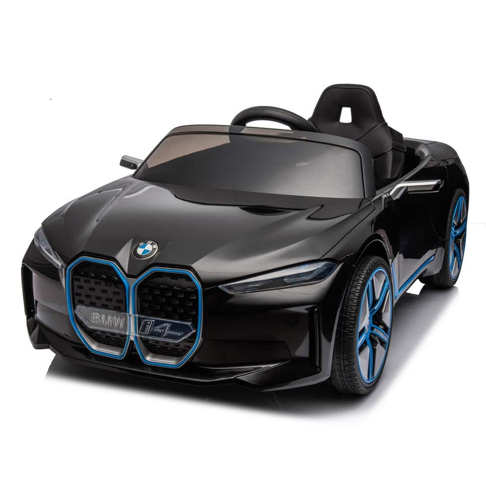 PHNHOLUN Licensed BMW I4,12v Kids Ride on Car 2.4G ith Parents Remote ...