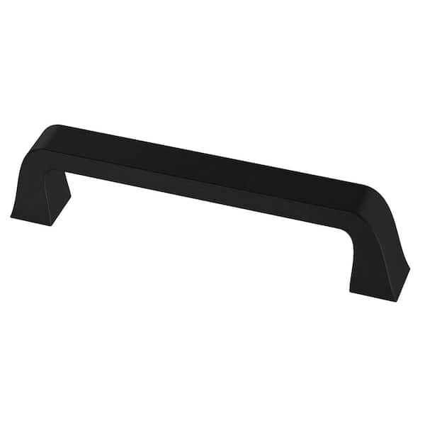 Liberty Classic Bell 3-3/4 in. (96 mm) Classic Matte Black Cabinet Drawer Bar Pull